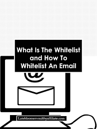 Automatically add contacts to the safe senders list how to whitelist an. What Is The Whitelist And How To Whitelist An Email Late Bloomer Affiliate Marketer Online Entrepreneur