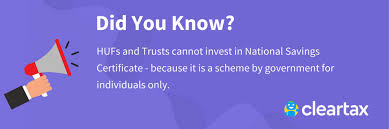 Nsc National Savings Certificate Interest Rates Tax