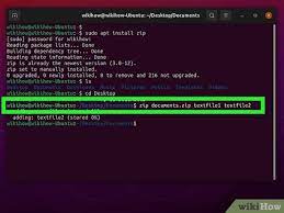 how to make a zip file in linux 12