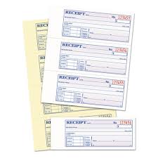 Money And Rent Receipt Books 2 3 4 X 7 1 8 Two Part Carbonless