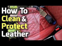 Clean And Protect Leather Car Seats