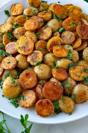 easy oven roasted baby potatoes the