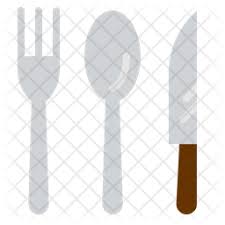 kitchen utensils icon of flat style