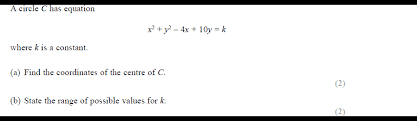 Exam Questions Circles Examsolutions