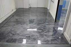 metallic epoxy flooring at rs 300 sq ft