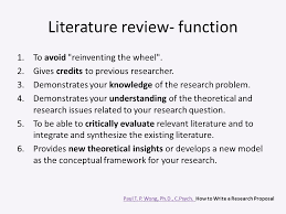 literature review examples the example of literature review  Callback News