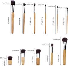 11pcs professional makeup brush