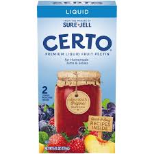 certo premium liquid fruit pectin 2 ct