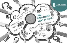 dual employment laws in india