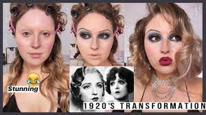 new decades series 1920s makeup look