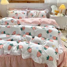 Cute Strawberry Bedding Set Pn2760