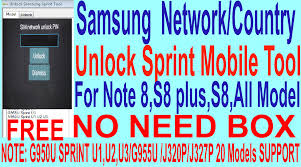 Aporte samsung j327p unlock bit 4 by chimera tool! How To Samsung Network Country Unlock Sprint Mobile Tool For Note 8 S8 Plus S8 All Model Gsm Solution Com