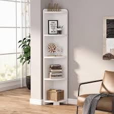 Corner Bookshelf Stand Ladder Bookcase