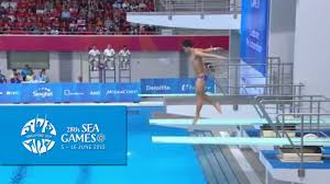 India on wednesday added two gold medals to their medal tally courtesy arpinder singh and swapna barman victory in the 2018 asian games. Aquatics Diving 3m Men S Final Day 2 28th Sea Games Singapore 2015 Youtube