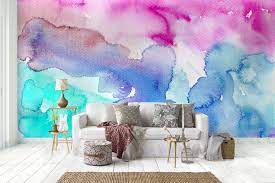 3d Marble Wallpaper Watercolor Wall