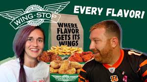 we tried every flavor at wing stop