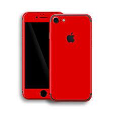 Apple released red iphones for iphone 6, iphone 6s, and iphone 7, and part of their profit is donated to fight aids. Iphone 7 Red Matt Skin Wrap Decal Easyskinz