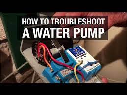 how to troubleshoot a water pump you