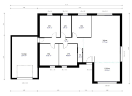 4 chambres modèle habitat concept