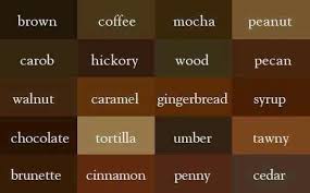 Llr Brown Color Chart These Are My Colors Brown Shades
