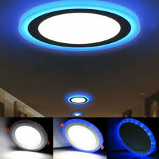 6w 12w 18w Dual Color Led Recessed