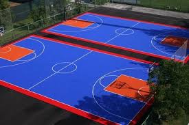synthetic basketball court flooring