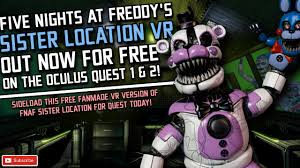 fnaf sister location vr is free for