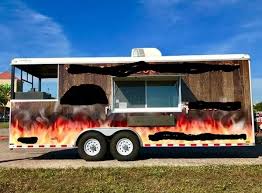 bbq food trailer