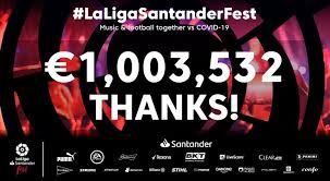 The campeonato nacional de liga de primera división, commonly known simply as la liga and officially as laliga santander for sponsorship reasons, stylized as laliga. Laligasantander Fest Brought Together 50 Million Viewers Raised 1 003 532 And 1 Million Masks For The Fight Against Covid 19 Laliga