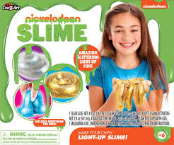 make flashing glowing slime with