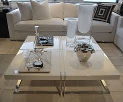 White Lacquer Coffee Table