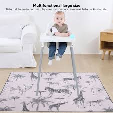 high chair mat abrasion resistant