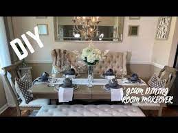 glam dining room makeover ideas on a
