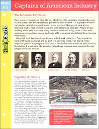 Captains Of American Industry Flashchart Spark Publishing