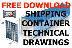 Container Drawings Conex Depot
