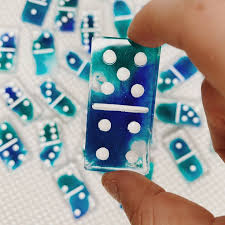 Double 6 Resin Domino Set With