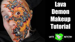 lava demon sfx makeup tutorial you
