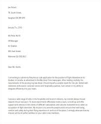 Flight Attendant Cover Letter 9 Free Word Pdf Format Download