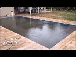 hydraulic pool floor