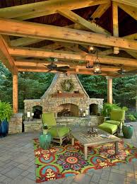 amazing outdoor fireplace designs ever