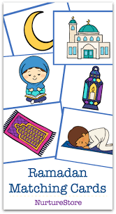 Ramadan Picture Cards Printable Matching Game Nurturestore