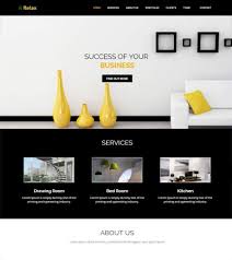 interior design web templates page 2