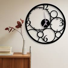 Metal Wall Clock Modern Metal Clock