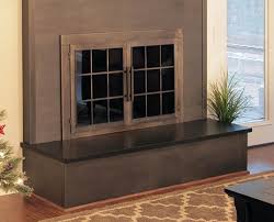 Glass Fireplace Doors Forshaw Of St