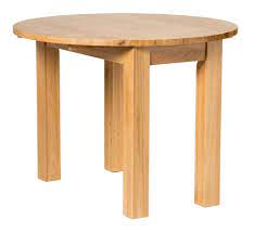 Solid Wood Round Folding Dinner Table