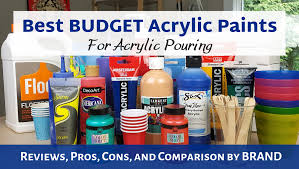 Best Budget Paint For Acrylic Pouring By Brand 2019