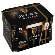 guinness draught stout beer 12 x 500ml