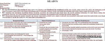 Text of silabus sem ganjil. Silabus Bahasa Indonesia Kelas 8 Smp Mts K13 Revisi 2019 Websiteedukasi Com