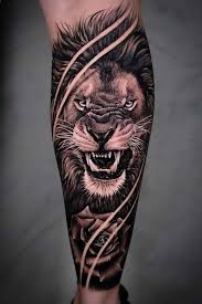 tatouage lion 100 idées et photos