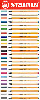 Details About Stabilo Point 88 Fineliner Pens 25 Colours Available Packs Of 3 Or 10 Pens